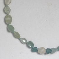 Aquamarine Chunk Necklace