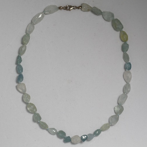 Chunky Aquamarine Necklace