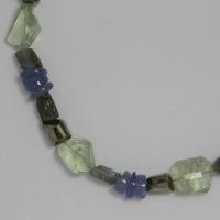 Pyrite, Beryl, Chalcedony & Labradorite Necklace