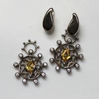 White Gold Enneagram Jackets with Diamonds & Sapphires
