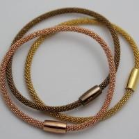 Mesh Magnetic Clasp Bracelets
