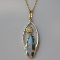 Boulder Opal Pendant