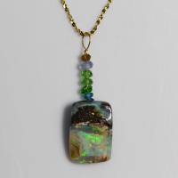 Boulder Opal Pendant
