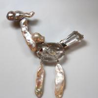  "White Stallion of Cumberland" Pin