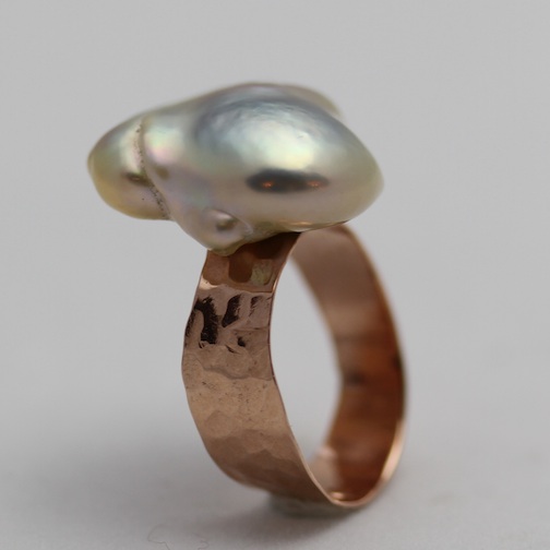 Baroque Pearl Ring