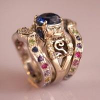 Sapphire Wedding Rings