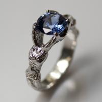 Winged Victory Engagement Ring
